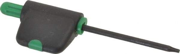 Bondhus - T6 Standard Torx Key - Flag-Style, Protanium High Torque Steel, 1-1/2" Length Under Head - Apex Tool & Supply