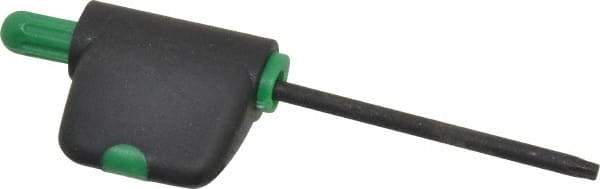 Bondhus - T8 Standard Torx Key - Flag-Style, Protanium High Torque Steel, 1-1/2" Length Under Head - Apex Tool & Supply