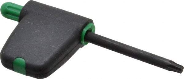 Bondhus - T15 Standard Torx Key - Flag-Style, Protanium High Torque Steel, 1-1/2" Length Under Head - Apex Tool & Supply