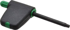 Bondhus - T15 Standard Torx Key - Flag-Style, Protanium High Torque Steel, 1-1/2" Length Under Head - Apex Tool & Supply