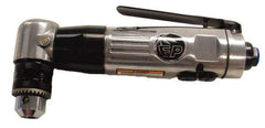 Florida Pneumatic - 3/8" Reversible Keyed Chuck - Right Angle Handle, 1,800 RPM, 6 CFM, 0.3333 hp, 90 psi - Apex Tool & Supply