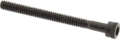 Holo-Krome - #4-40 UNC Hex Socket Drive, Socket Cap Screw - Alloy Steel, Black Oxide Finish, Partially Threaded, 1-1/4" Length Under Head - Apex Tool & Supply