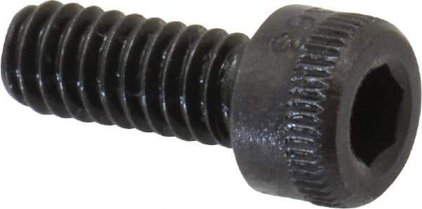 Holo-Krome - #5-40 UNC Hex Socket Drive, Socket Cap Screw - Alloy Steel, Black Oxide Finish, Fully Threaded, 5/16" Length Under Head - Apex Tool & Supply
