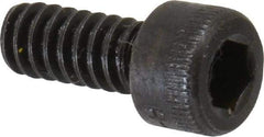 Holo-Krome - #6-32 UNC Hex Socket Drive, Socket Cap Screw - Alloy Steel, Black Oxide Finish, Fully Threaded, 5/16" Length Under Head - Apex Tool & Supply