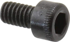 Holo-Krome - #8-32 UNC Hex Socket Drive, Socket Cap Screw - Alloy Steel, Black Oxide Finish, Fully Threaded, 5/16" Length Under Head - Apex Tool & Supply