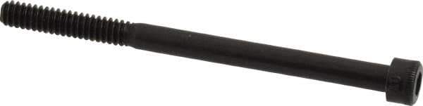 Holo-Krome - #10-24 UNC Hex Socket Drive, Socket Cap Screw - Alloy Steel, Black Oxide Finish, Partially Threaded, 2-3/4" Length Under Head - Apex Tool & Supply