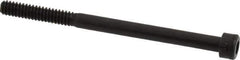 Holo-Krome - #10-24 UNC Hex Socket Drive, Socket Cap Screw - Alloy Steel, Black Oxide Finish, Partially Threaded, 2-3/4" Length Under Head - Apex Tool & Supply