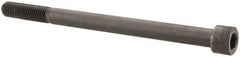 Holo-Krome - 5/8-11 UNC Hex Socket Drive, Socket Cap Screw - Alloy Steel, Black Oxide Finish, Partially Threaded, 9" Length Under Head - Apex Tool & Supply