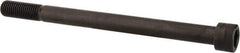Holo-Krome - 3/4-10 UNC Hex Socket Drive, Socket Cap Screw - Alloy Steel, Black Oxide Finish, Partially Threaded, 10" Length Under Head - Apex Tool & Supply