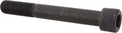 Holo-Krome - 1-8 UNC Hex Socket Drive, Socket Cap Screw - Alloy Steel, Black Oxide Finish, Partially Threaded, 7-1/2" Length Under Head - Apex Tool & Supply