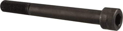Holo-Krome - 1-8 UNC Hex Socket Drive, Socket Cap Screw - Alloy Steel, Black Oxide Finish, Partially Threaded, 8-1/2" Length Under Head - Apex Tool & Supply