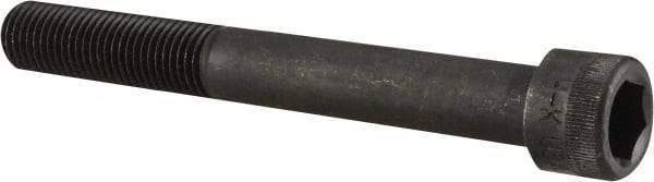 Holo-Krome - 7/16-20 UNF Hex Socket Drive, Socket Cap Screw - Alloy Steel, Black Oxide Finish, Partially Threaded, 3-1/2" Length Under Head - Apex Tool & Supply