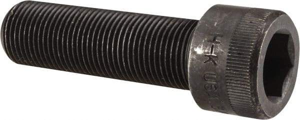 Holo-Krome - 3/4-16 UNF Hex Socket Drive, Socket Cap Screw - Alloy Steel, Black Oxide Finish, Fully Threaded, 2-1/2" Length Under Head - Apex Tool & Supply