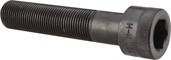 Holo-Krome - 3/4-16 UNF Hex Socket Drive, Socket Cap Screw - Alloy Steel, Black Oxide Finish, Partially Threaded, 3-1/2" Length Under Head - Apex Tool & Supply