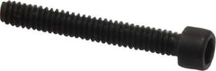 Made in USA - #2-56 UNC Hex Socket Drive, Socket Cap Screw - Alloy Steel, Black Oxide Finish, Fully Threaded, 5/8" Length Under Head - Apex Tool & Supply