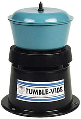 Raytech - 0.05 Cu Ft, Wet/Dry Operation Vibratory Tumbler - Wet/Dry Operation - Apex Tool & Supply