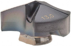 Iscar - Series IDI-SG, 0.512" Diam Grade IC908 140° Replaceable Drill Tip - Carbide, TiAlN Finish - Apex Tool & Supply