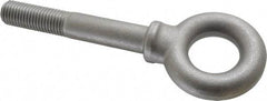 Gibraltar - 9,000 Lb Capacity, Steel, 1-8 Thread, Lifting Eye Bolt - Partially Threaded, 6" Shank, 2-1/2" Thread Length, Shoulder - Apex Tool & Supply