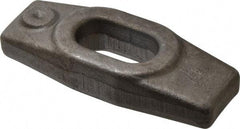 Gibraltar - 11/16" Stud, 11/16" Travel, 4" OAL x 1-5/8" Overall Width x 3/4" Overall Height, Heel Clamp - Grade ASTM A521 Class CA Forged Steel, 1-3/8" Long x 11/16" Wide Slot - Apex Tool & Supply