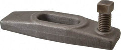 Gibraltar - 11/16" Stud, 1-3/8" Travel, 6" OAL x 1-3/4" Overall Width x 7/8" Overall Height, Heel Clamp - Grade ASTM A521 Class CA Forged Steel, 2-1/16" Long x 11/16" Wide Slot, Tapped - Apex Tool & Supply