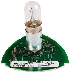 Edwards Signaling - Incandescent Lamp, Clear, Steady, Stackable Tower Light Module - 24 VDC, 0.32 Amp, IP54, IP65 Ingress Rating, 3R, 4X NEMA Rated, Panel Mount, Pipe Mount - Apex Tool & Supply