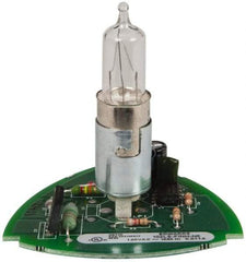 Edwards Signaling - Halogen Lamp, Clear, Flashing, Stackable Tower Light Module - 120 VAC, 0.11 Amp, IP54, IP65 Ingress Rating, 3R, 4X NEMA Rated, Panel Mount, Pipe Mount - Apex Tool & Supply