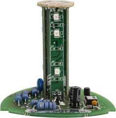 Edwards Signaling - LED Lamp, Blue, Flashing, Stackable Tower Light Module - 120 VAC, 0.02 Amp, IP54, IP65 Ingress Rating, 3R, 4X NEMA Rated, Panel Mount, Pipe Mount - Apex Tool & Supply