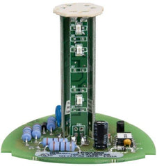 Edwards Signaling - LED Lamp, Green, Flashing, Stackable Tower Light Module - 120 VAC, 0.02 Amp, IP54, IP65 Ingress Rating, 3R, 4X NEMA Rated, Panel Mount, Pipe Mount - Apex Tool & Supply