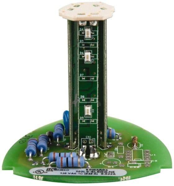 Edwards Signaling - LED Lamp, Green, Steady, Stackable Tower Light Module - 120 VAC, 0.02 Amp, IP54, IP65 Ingress Rating, 3R, 4X NEMA Rated, Panel Mount, Pipe Mount - Apex Tool & Supply