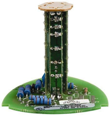 Edwards Signaling - LED Lamp, Red, Steady, Stackable Tower Light Module - 24 VDC, 0.06 Amp, IP54, IP65 Ingress Rating, 3R, 4X NEMA Rated, Panel Mount, Pipe Mount - Apex Tool & Supply