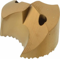 Seco - Series SD100, 18mm Diam 140° Replaceable Drill Tip - Carbide, TiAlN Finish, Through Coolant - Apex Tool & Supply