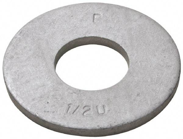 Armor Coat - 3/4" Screw, Grade 8 Alloy Steel USS Flat Washer - 13/16" ID x 2" OD, 0.156" Thick - Apex Tool & Supply