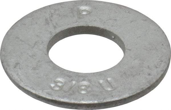 Armor Coat - 3/8" Screw, Grade 8 Alloy Steel USS Flat Washer - 7/16" ID x 1" OD, 0.094" Thick - Apex Tool & Supply
