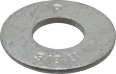 Armor Coat - 3/8" Screw, Grade 8 Alloy Steel USS Flat Washer - 7/16" ID x 1" OD, 0.094" Thick - Apex Tool & Supply