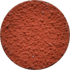 3M - 1" Disc Diam, 50 Grit, Ceramic Quick Change Disc - Type R Attaching System, Coated, Orange, Coarse Grade, 30,000 RPM, 777F Series - Apex Tool & Supply
