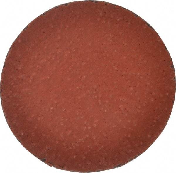 3M - 1-1/2" Disc Diam, 80 Grit, Ceramic Quick Change Disc - Type S Attaching System, Coated, Orange, Medium Grade, 30,000 RPM, 777F Series - Apex Tool & Supply