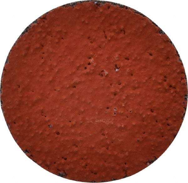 3M - 2" Disc Diam, 36 Grit, Ceramic Quick Change Disc - Type S Attaching System, Coated, Orange, Very Coarse Grade, 25,000 RPM, 777F Series - Apex Tool & Supply