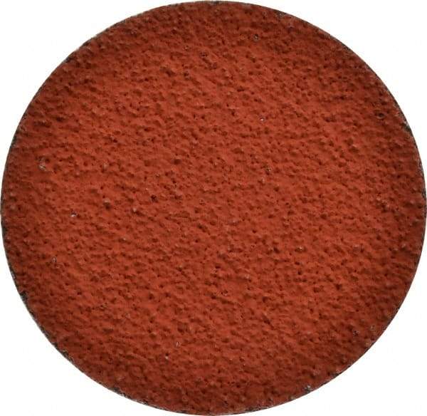 3M - 3" Disc Diam, 36 Grit, Ceramic Quick Change Disc - Type S Attaching System, Coated, Orange, Very Coarse Grade, 20,000 RPM, 777F Series - Apex Tool & Supply