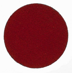 3M - 3" Disc Diam, 50 Grit, Ceramic Quick Change Disc - Type S Attaching System, Coated, Orange, Coarse Grade, 20,000 RPM, 777F Series - Apex Tool & Supply