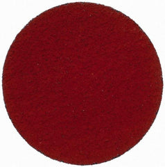 3M - 3" Disc Diam, 50 Grit, Ceramic Quick Change Disc - Type P Attaching System, Coated, Orange, Coarse Grade, 20,000 RPM, 777F Series - Apex Tool & Supply