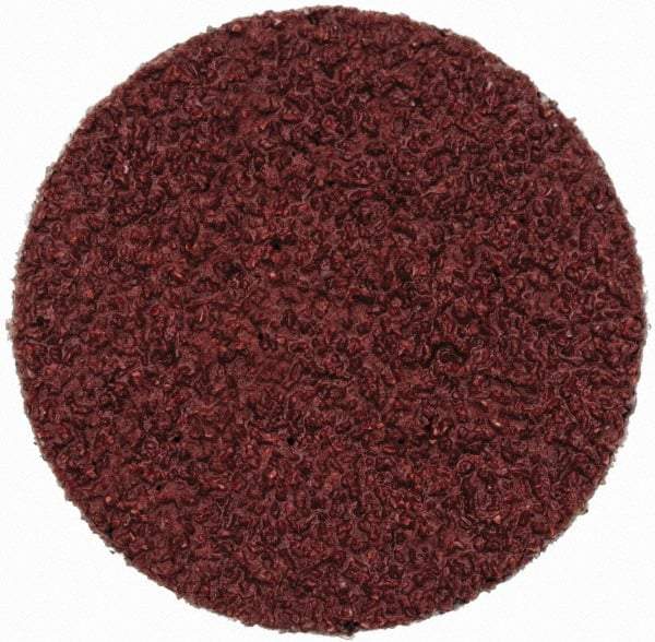 3M - 1" Disc Diam, 60 Grit, Ceramic Quick Change Disc - Type R Attaching System, Coated, Brown, Medium Grade, 30,000 RPM, 963G Series - Apex Tool & Supply