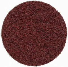 3M - 1" Disc Diam, 60 Grit, Ceramic Quick Change Disc - Type R Attaching System, Coated, Brown, Medium Grade, 30,000 RPM, 963G Series - Apex Tool & Supply