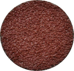 3M - 1-1/2" Disc Diam, 36 Grit, Ceramic Quick Change Disc - Type R Attaching System, Coated, Brown, Very Coarse Grade, 30,000 RPM, 963G Series - Apex Tool & Supply