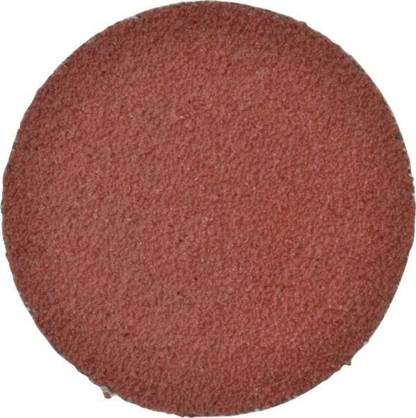 3M - 2" Disc Diam, 60 Grit, Ceramic Quick Change Disc - Type S Attaching System, Coated, Brown, Medium Grade, 25,000 RPM, 963G Series - Apex Tool & Supply