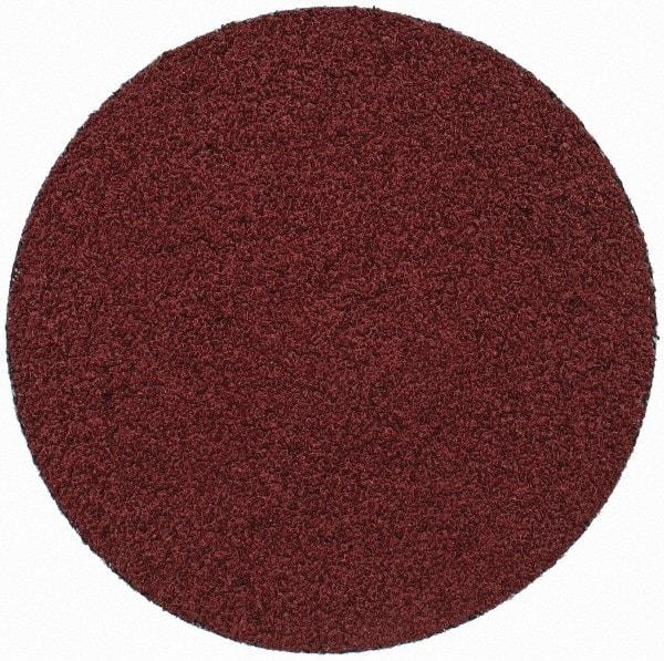 3M - 3" Disc Diam, 60 Grit, Ceramic Quick Change Disc - Type S Attaching System, Coated, Brown, Medium Grade, 20,000 RPM, 963G Series - Apex Tool & Supply