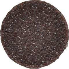 3M - 1" Disc Diam, 36 Grit, Aluminum Oxide Quick Change Disc - Type R Attaching System, Coated, Brown, Very Coarse Grade, 30,000 RPM, 361F Series - Apex Tool & Supply