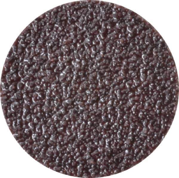 3M - 1" Disc Diam, 60 Grit, Aluminum Oxide Quick Change Disc - Type R Attaching System, Coated, Brown, Medium Grade, 30,000 RPM, 361F Series - Apex Tool & Supply