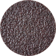 3M - 1" Disc Diam, 60 Grit, Aluminum Oxide Quick Change Disc - Type R Attaching System, Coated, Brown, Medium Grade, 30,000 RPM, 361F Series - Apex Tool & Supply