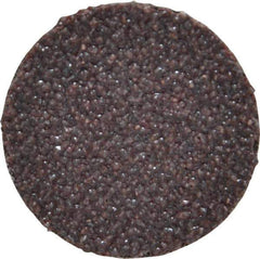 3M - 1-1/2" Disc Diam, 36 Grit, Aluminum Oxide Quick Change Disc - Type R Attaching System, Coated, Brown, Very Coarse Grade, 30,000 RPM, 361F Series - Apex Tool & Supply