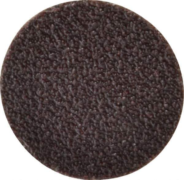 3M - 1-1/2" Disc Diam, 50 Grit, Aluminum Oxide Quick Change Disc - Type R Attaching System, Coated, Brown, Coarse Grade, 30,000 RPM, 361F Series - Apex Tool & Supply